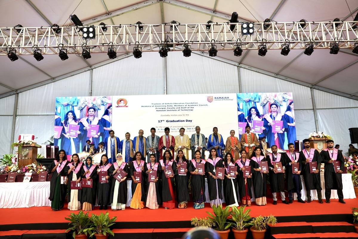 Ramaiah Institute of technology Bangalore campus life